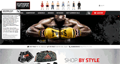 Desktop Screenshot of fightersport.dk